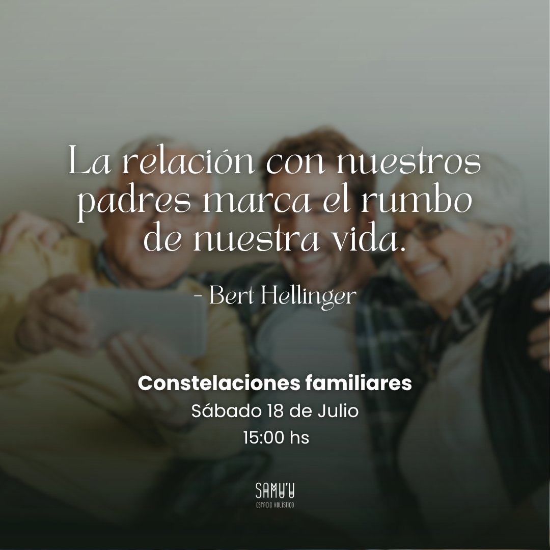 Taller de constelaciones familiares