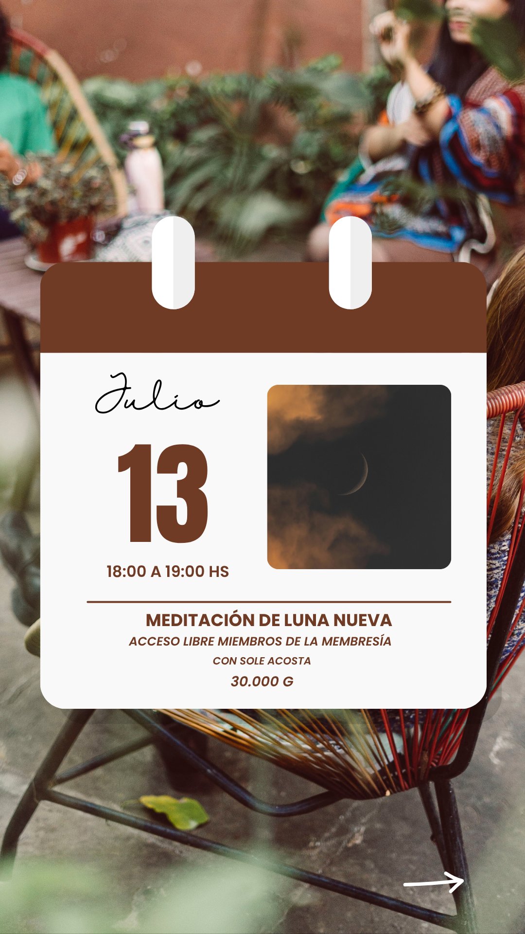meditación luna nueva
