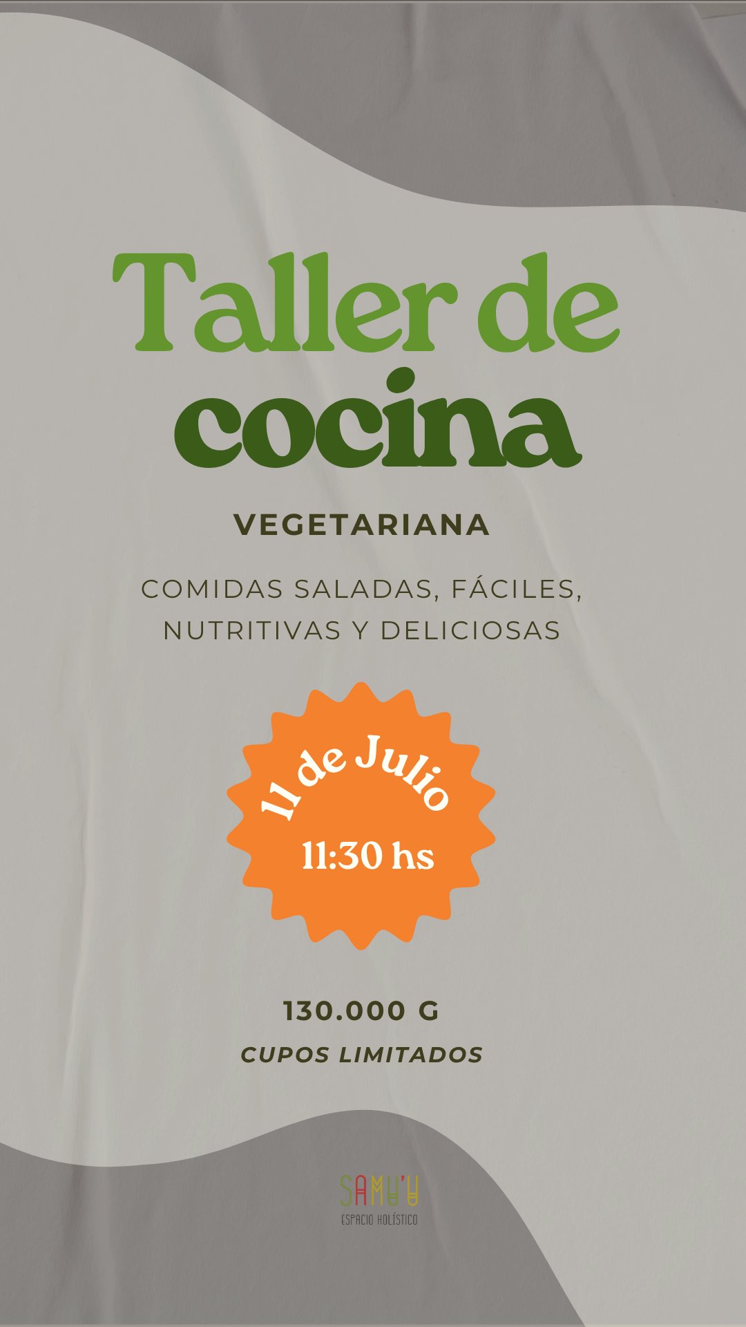 taller de cocina